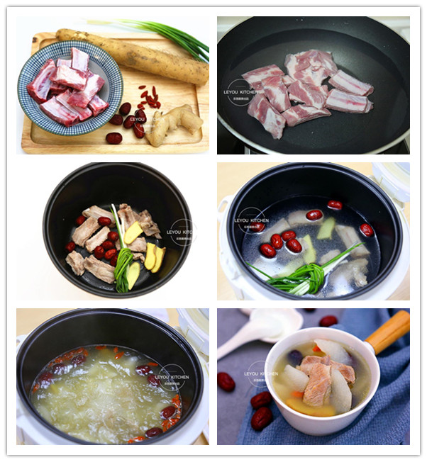 材放锅里一键即成秋天干燥要多喝汤电子pg6道用电饭锅炖的汤把食(图2)