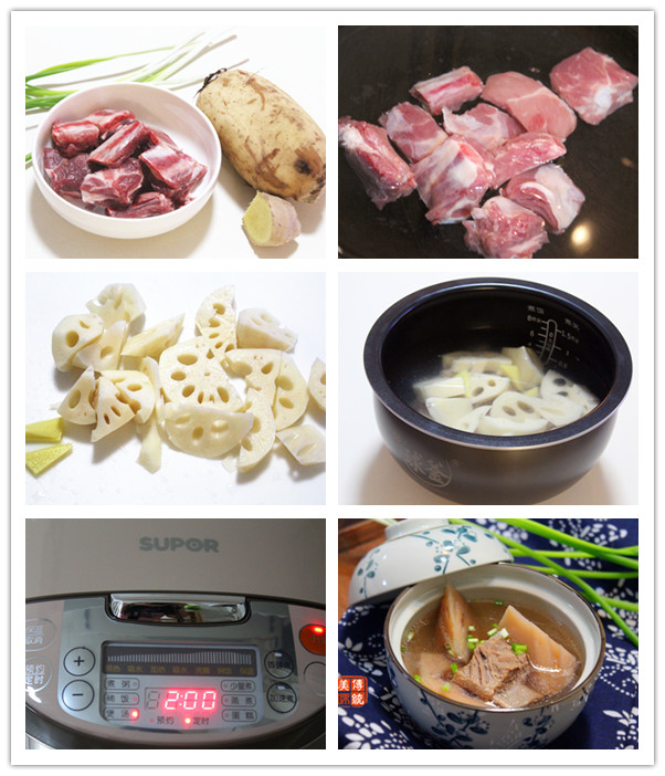 材放锅里一键即成秋天干燥要多喝汤电子pg6道用电饭锅炖的汤把食(图6)